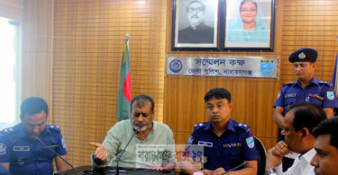 এসপির সাথে সেলিম ওসমানের বৈঠক চলছে