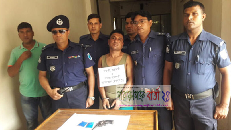 ফতুল্লায় সন্ত্রাসী মোফাজ্জল হোসেন চুন্নু গ্রেফতার