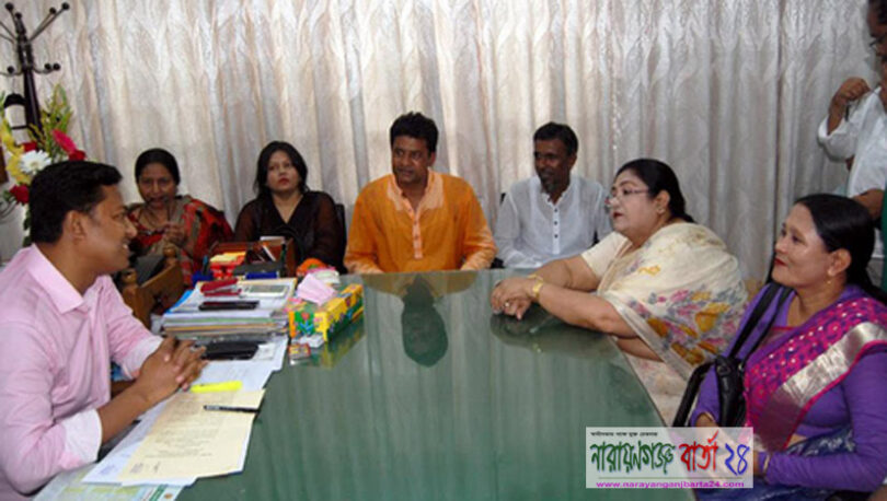 পা‌নির সমস্যার সমাধান কর‌লেন প্রয়াত সাংসদ পত্নী পারভীন ওসমান