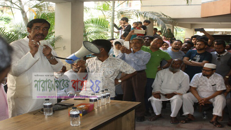 আমরা কারো কাছে মাথা নত করবো না : শামীম ওসমান
