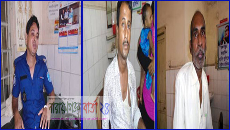 আড়াইহাজারে পুলিশের উপর ছাত্রলীগের হামলা, আহত-৩