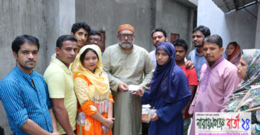 নাসিক ১৬নং ওয়া‌র্ডে জাতীয় প‌রিচয় পত্র বিতরণ