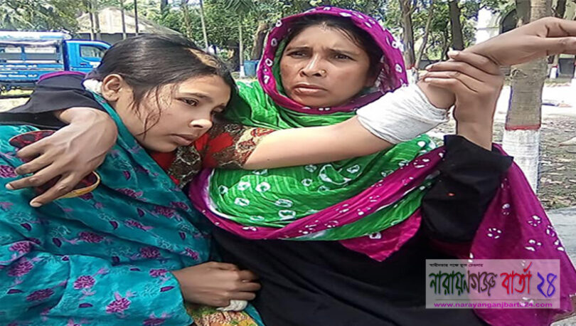বন্দরে যৌতুকের দাবীতে গৃহবধুকে হত্যার চেষ্টা