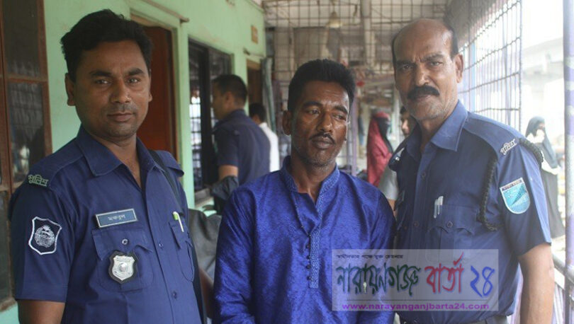 রূপগঞ্জে ওয়ারেন্টভুক্ত আসামি গ্রেফতার
