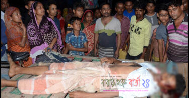 সিদ্ধিরগঞ্জে সড়ক দূর্ঘটনায় অটোরিক্সা চালক নিহত