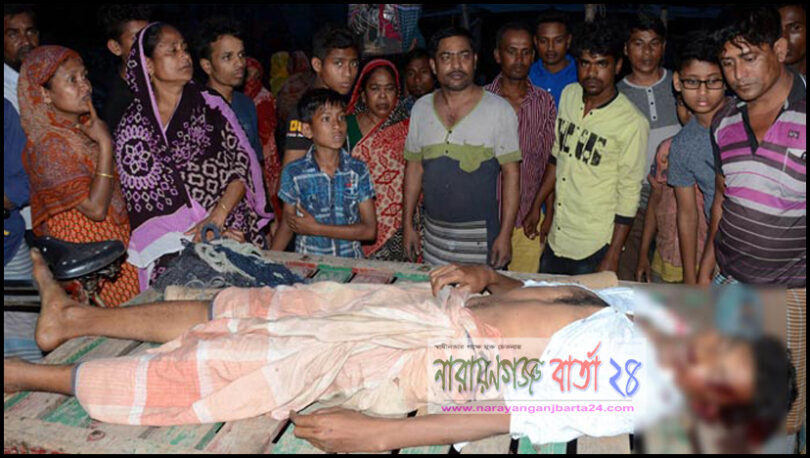 সিদ্ধিরগঞ্জে সড়ক দূর্ঘটনায় অটোরিক্সা চালক নিহত