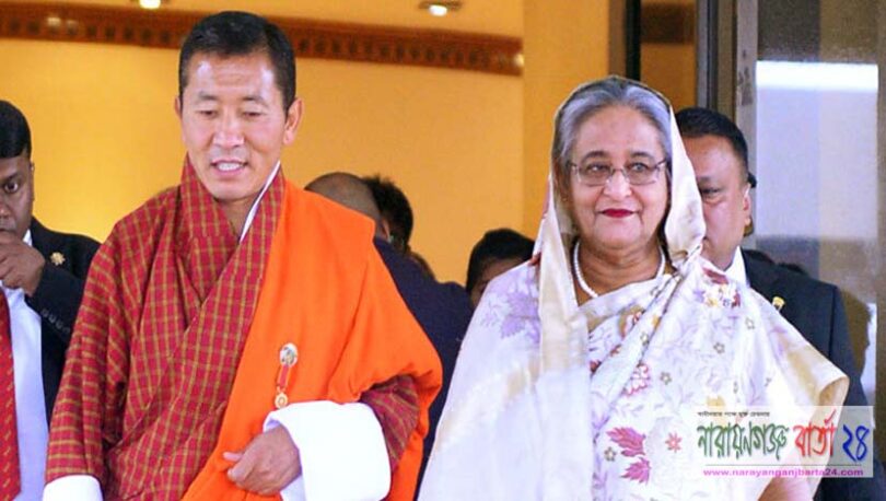 বাংলাদেশ-ভুটানের মধ্যে ৫ বিষয়ে সমঝোতা স্মারক সই