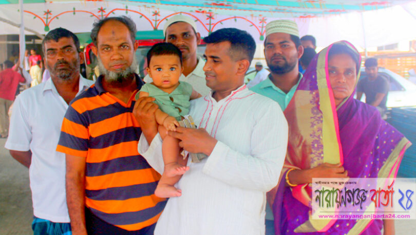 জালকুড়ি কৃষকের ছেলের ঈদ আনন্দ এতিম শিশুকে উৎর্সগ !