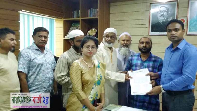 আল-আমিন মসজিদ কমিটি নিয়ে উত্তেজনা, বিভিন্ন দপ্তরে স্মরক লিপি প্রদান