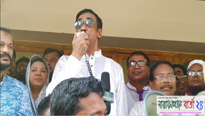 বন্দরবাসী একটা কলঙ্কের হাত থেকে মুক্ত হয়েছে : শামীম ওসমান