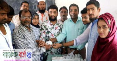 সোনারগাঁয়ের পিরোজপুরে উৎসবমুখর পরিবেশে স্মার্ট কার্ড বিতরণ