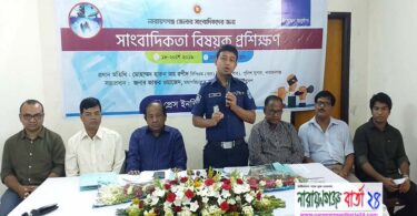 জীবণের ঝুঁকি নিয়ে সাংবাদিকদের সংবাদ সংগ্রহ করতে হয় : এসপি হারুন