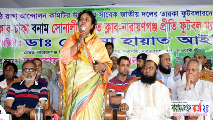 এমপি শামীম ওসমানকে মেয়র আইভী : দখলের স্বভাবটা বন্ধ করুন!
