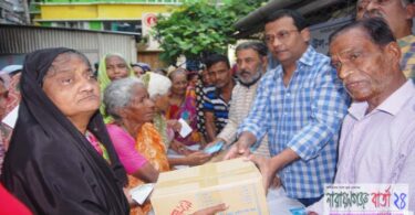 তৃতীয় দিনে ১৬ হাজার অসহায় মানুষ পেল সেলিম ওসমানের ঈদ উপহার