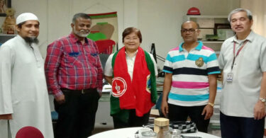 ফিলিপাইনে বর্জ্য ব্যাবস্থাপনা নিয়ে কাউন্সিলর খোরশেদের মতবিনিময়