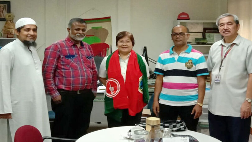 ফিলিপাইনে বর্জ্য ব্যাবস্থাপনা নিয়ে কাউন্সিলর খোরশেদের মতবিনিময়