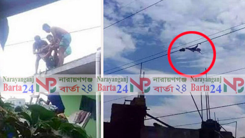ফতুল্লায় ১ লাখ ৩৩ হাজার ভোল্টের বিদ্যুতে প্রাণ গেল শ্রমিকের