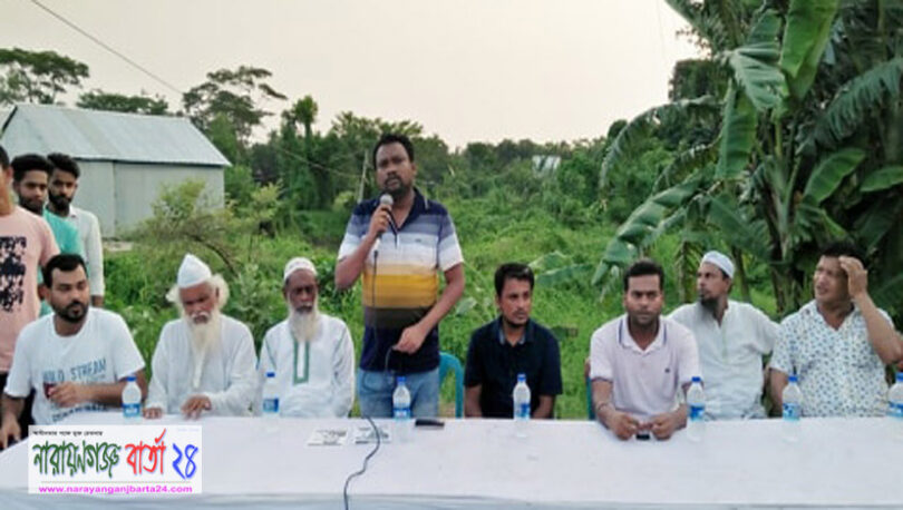 প্রচারনার শেষ দিনে সানু ও শান্তার পক্ষে খান মাসুদের ব্যাপক গণসংযোগ
