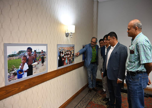 কানাডায় রূপগঞ্জের শেখ বাবুর রোহিঙ্গা শীর্ষক আলোকচিত্র প্রদর্শনী