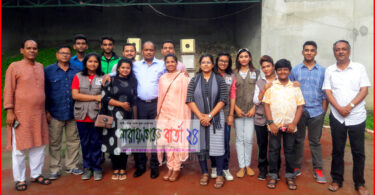 ২৪তম আন্ত:ক্লাব শ্যূটিং প্রতিযোগিতায় না.গঞ্জ রাইফেল ক্লাবের শ্যূটিং দল