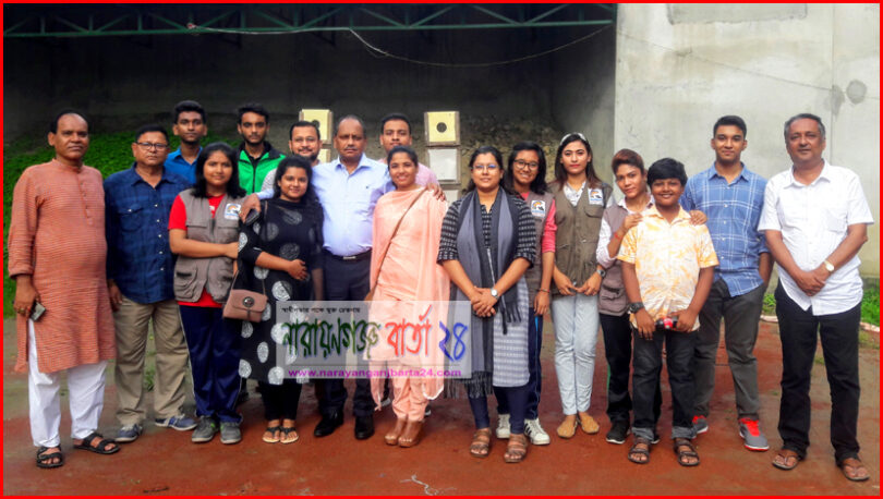 ২৪তম আন্ত:ক্লাব শ্যূটিং প্রতিযোগিতায় না.গঞ্জ রাইফেল ক্লাবের শ্যূটিং দল