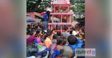 বন্দরে মন্দিরে জগন্নাথ দেবের রথযাত্রা উৎসব পালিত