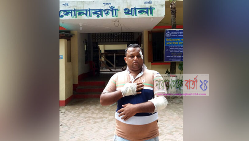 মেঘনা নদীতে ড্রেজারে হামলা, গুলিবিদ্ধসহ আহত-৩