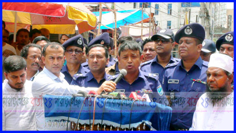 প্রকৃত হকাররা বসবে হকার্স মার্কেটে : এসপি হারুন
