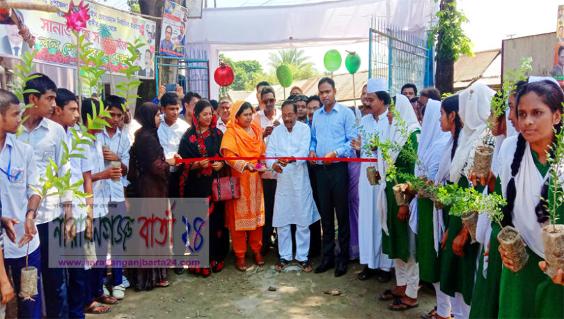 বন্দরে ৩দিন ব্যাপী ফলদ বৃক্ষ মেলার উদ্বোধন