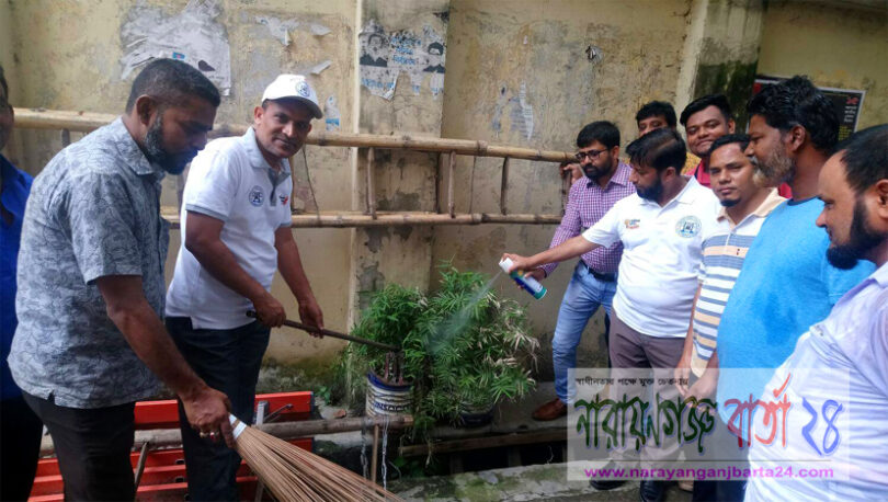ডিপিডিসি দক্ষিন জোনের এনওসিএস ফতুল্লা সার্কেলের ডেঙ্গু প্রতিরোধে কর্মসূচি