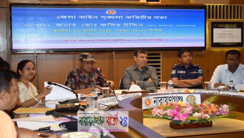 ঈদে না.গঞ্জ জেলা পুলিশের সকল ছুটি বাতিল