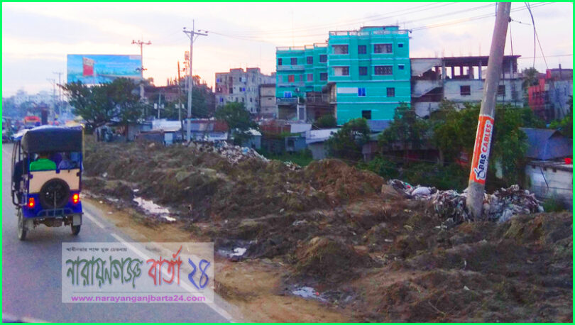 কথা রাখলেন আজাদ, ময়লার ভাগাড় হচ্ছে ফুলের বাগান