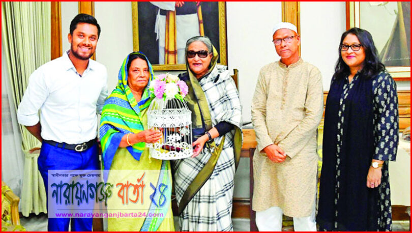 প্রধানমন্ত্রীকে বিয়ের দাওয়াত দিলেন ক্রিকেটার সাব্বির