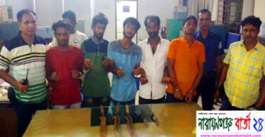 ইসদাইরে সশস্ত্র তাণ্ডবের ৫ ক্যাডার আটক