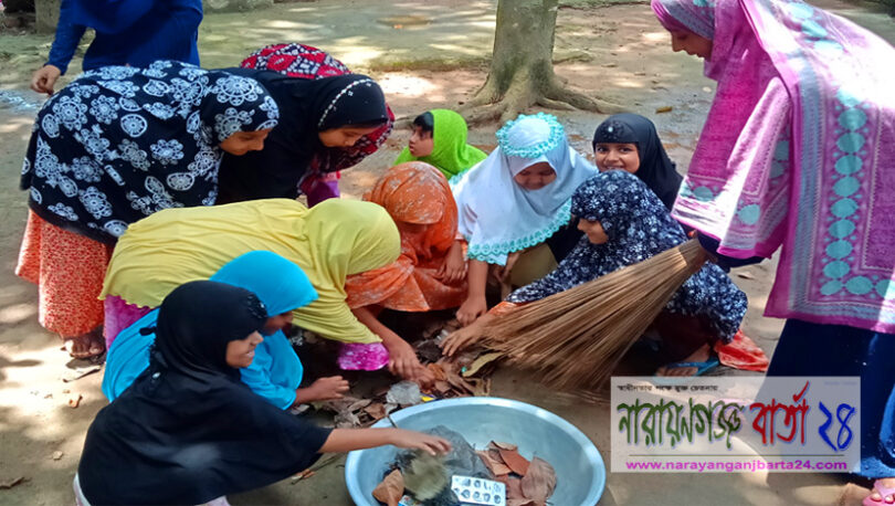 সোনারগাঁয়ের শিক্ষা প্রতিষ্ঠানগুলোতে পরিচ্ছন্নতা অভিযান