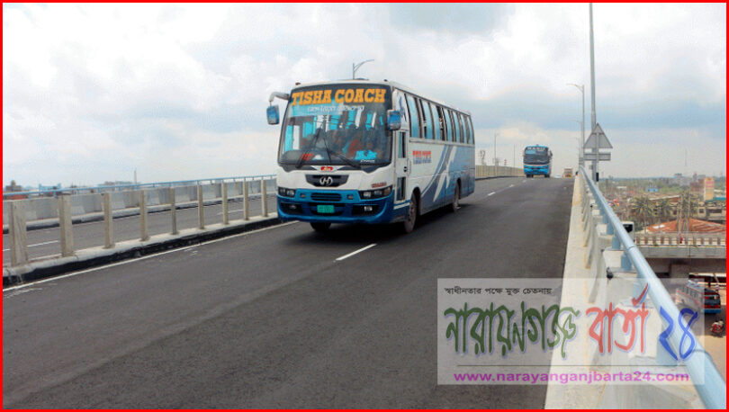 ভোগান্তি কমাতে খুলে দেওয়া হলো ভুলতা উড়াল সড়ক