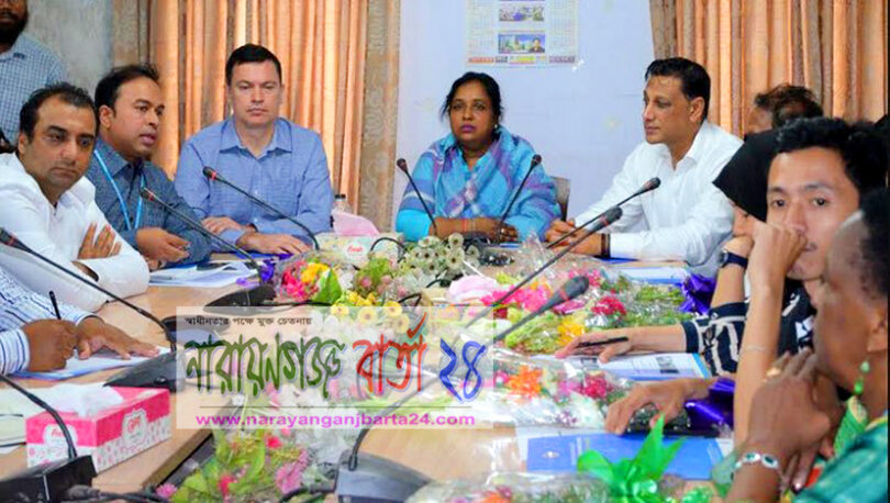নাসিক মেয়র আইভীর সাথে ফিলিপাইন প্রতিনিধি দলের বৈঠক