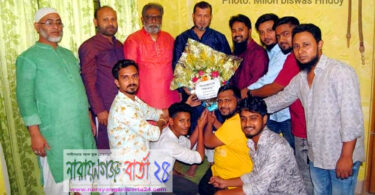বি.কে.এম.ই.এ পরিচালক কবির হোসেনকে বিভিন্ন সংগঠনের ফুলেল শুভেচ্ছা