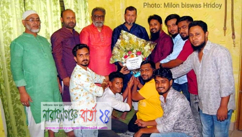 বি.কে.এম.ই.এ পরিচালক কবির হোসেনকে বিভিন্ন সংগঠনের ফুলেল শুভেচ্ছা