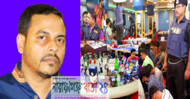 অবশেষে যুবলীগ নেতা খালেদ গ্রেফতার, ক্যাসিনো থেকে আটক ১৪২