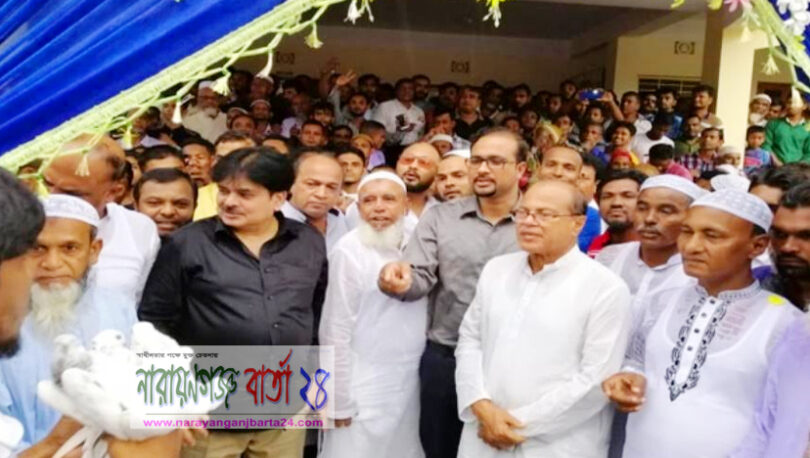 সোনারগাঁয়ের সাদিপুর ইউনিয়ন পরিষদের ভবন উদ্বোধন