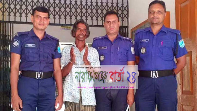 সোনারগাঁয়ে শিশু ধর্ষণচেষ্টার আসামি কারাগারে