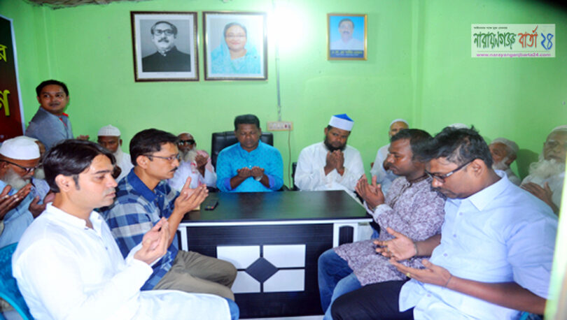 স্বেচ্ছাসেবক লীগ নেতা আরিফের রাজনৈতিক কার্যালয় উদ্বোধন