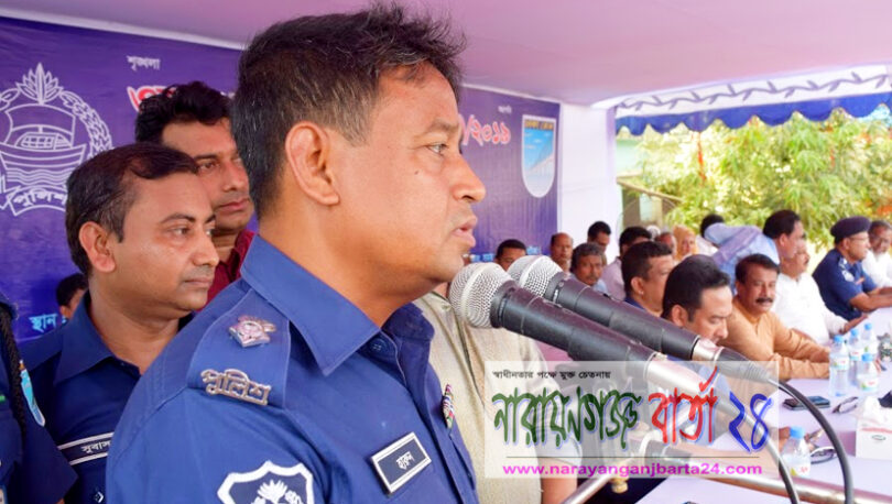 মাদক ও ভূমিদস্যুদের বিরুদ্ধে আমাদের কঠোর অবস্থান : পুলিশ সুপার হারুন