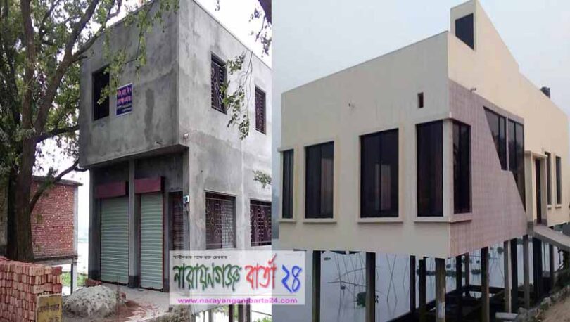 বন্দরে ব্রম্মপুত্র নদী অবৈধ দখলে