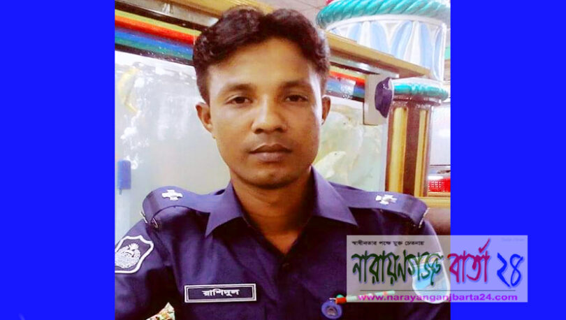 পুলিশের এএসআই ইয়াবা সেবনকালে পুলিশের হানা, গ্রেফতার-১