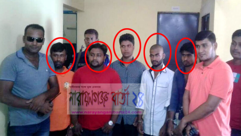 সোনারগাঁয়ে গার্মেন্টস কর্মী গণধর্ষণের শিকার, আটক-৫