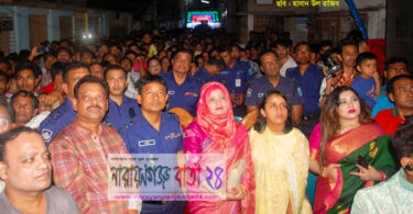 পূজামন্ডপে মানুষের উপস্থিতি প্রমাণ করে দুর্গোৎসব চলছে : এসপি হারুন
