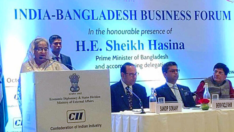 বাংলাদেশ ও ভারতের সম্পর্ক এখন সবচেয়ে ভালো : দিল্লিতে শেখ হাসিনা