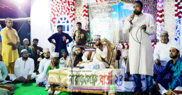 রাসুল (সা:) কে নিয়ে কেউ কটুক্তি করলে আমরা বসে থাকব না : খান মাসুদ